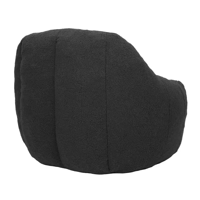 Moderner Teddy-Plüsch-Bohnensack-Sessel mit Memory-Schaum, weich gesteuertes Futonsofa fürs Wohnzimmer oder Schlafzimmer
