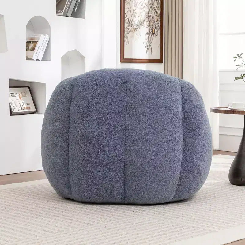 Moderner Teddy-Plüsch-Bohnensack-Sessel mit Memory-Schaum, weich gesteuertes Futonsofa fürs Wohnzimmer oder Schlafzimmer