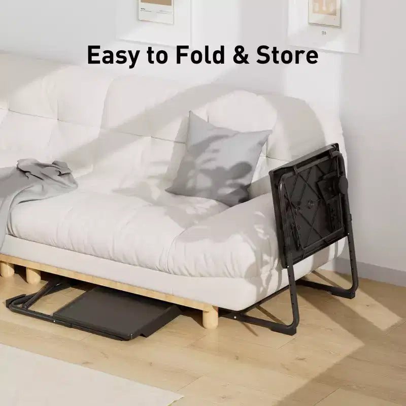 Table d’appoint, plateau de lit et de canapé réglable pour regarder la télévision et manger, confortable, avec 6 réglages de hauteur et 3 angles d’inclinaison
