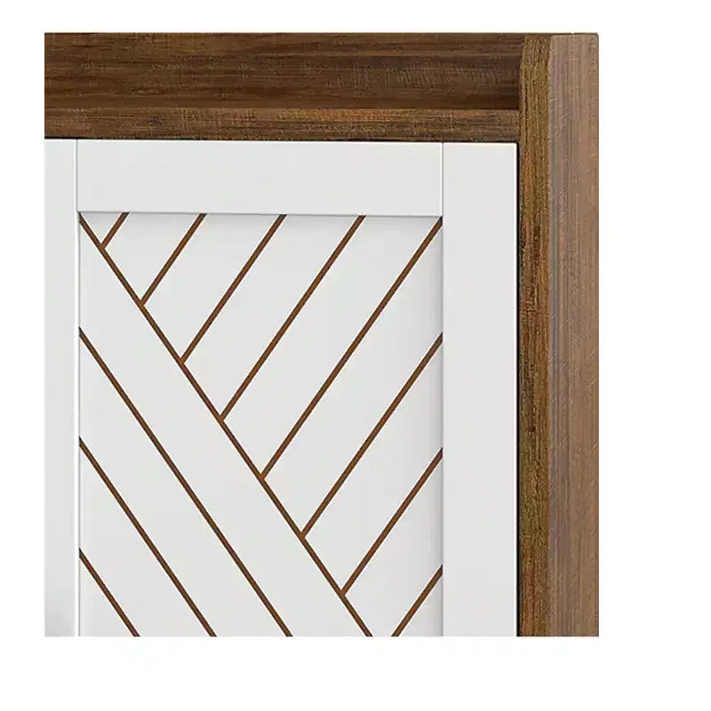 Meuble à chaussures en bois mince à 5 niveaux avec 2 portes, rangement et organisateur à chaussures pour entrée et couloir, gain de place