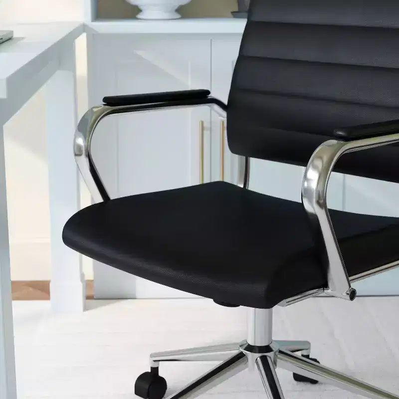 Silla de oficina tapizada
