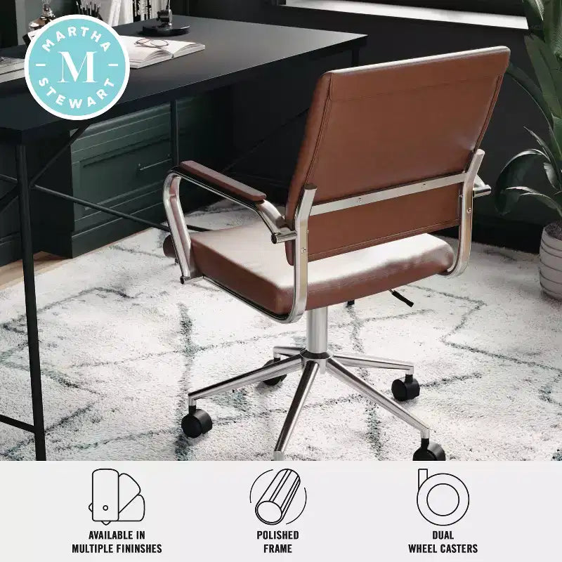Silla de oficina tapizada