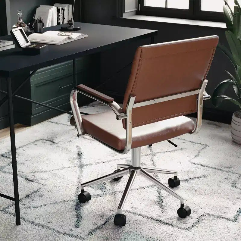 Silla de oficina tapizada