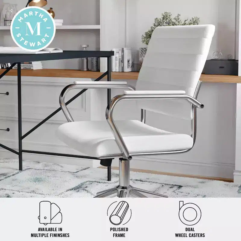 Silla de oficina tapizada