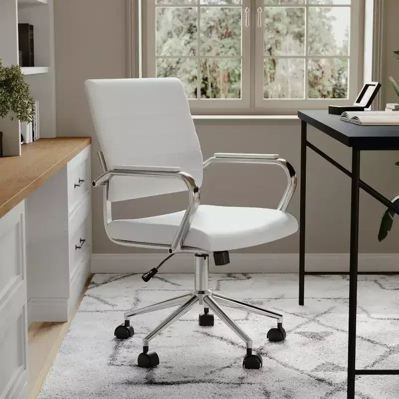 Silla de oficina tapizada