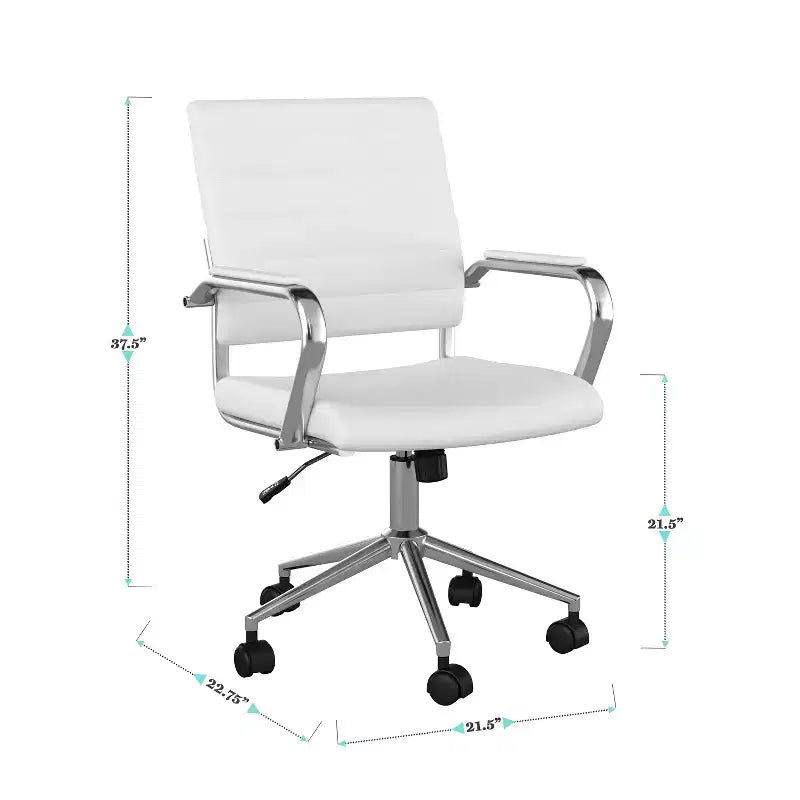 Silla de oficina tapizada
