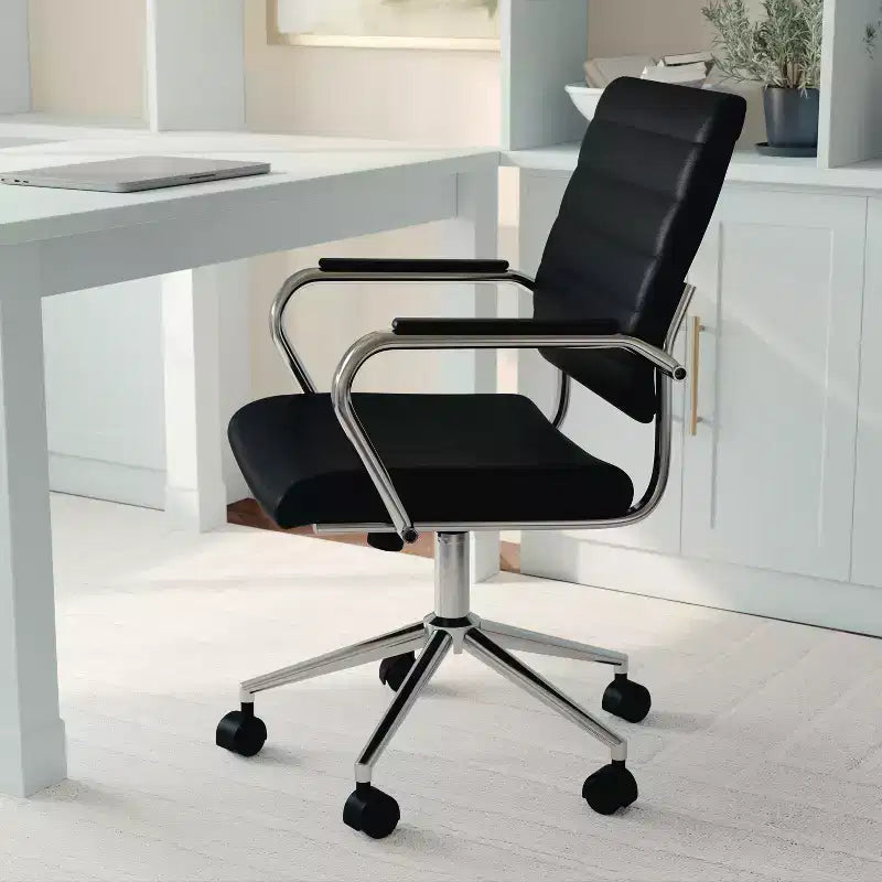 Silla de oficina tapizada