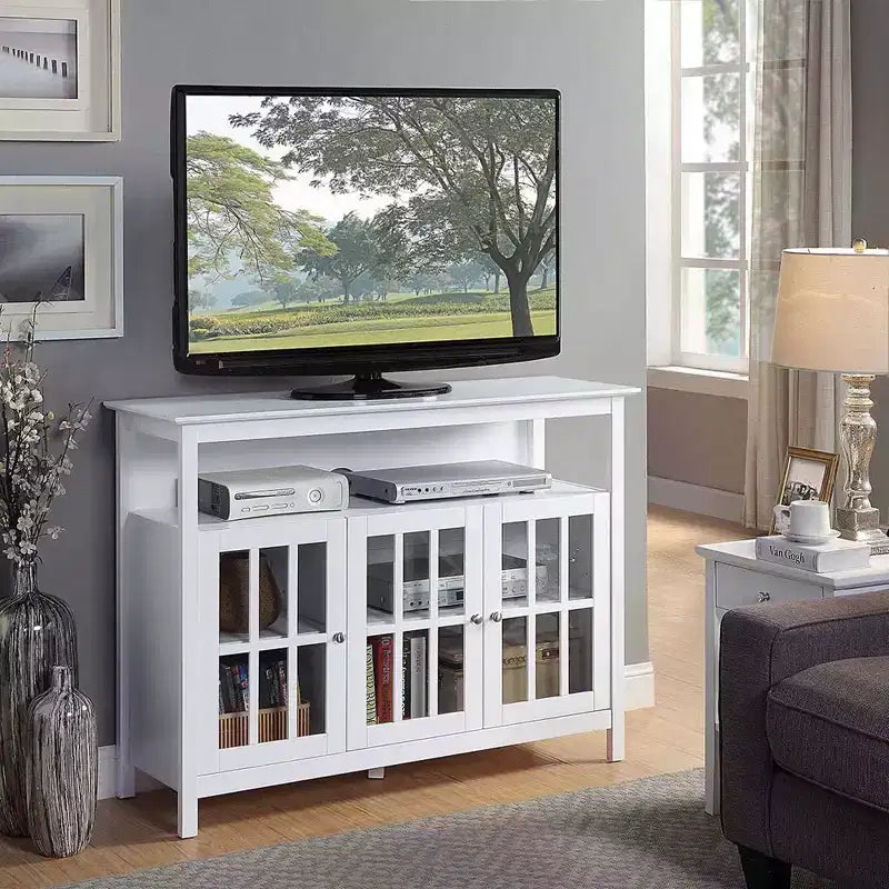 Meuble de rangement avec étagère et meuble TV pour téléviseurs jusqu’à 48