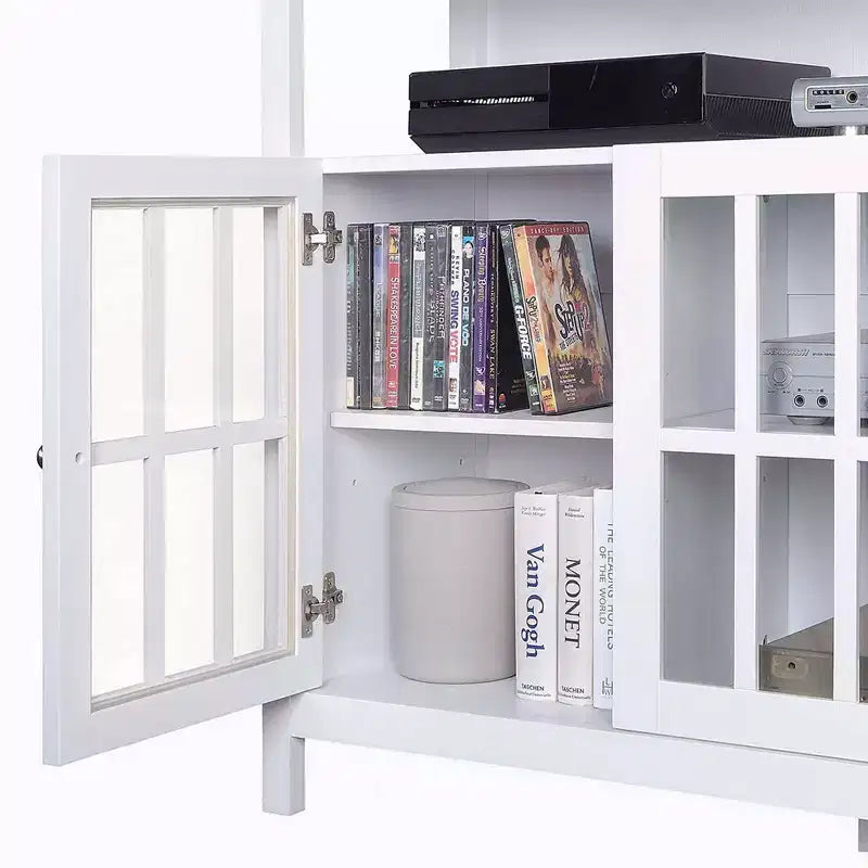 Meuble de rangement avec étagère et meuble TV pour téléviseurs jusqu’à 48