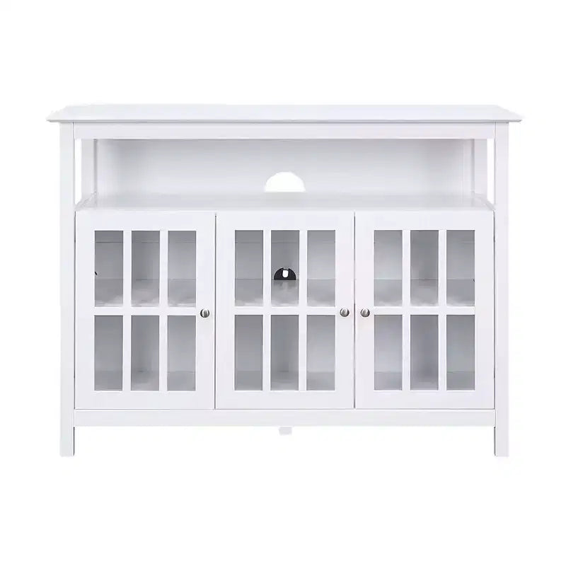 Meuble de rangement avec étagère et meuble TV pour téléviseurs jusqu’à 48