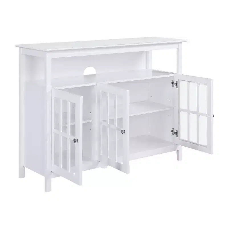 Meuble de rangement avec étagère et meuble TV pour téléviseurs jusqu’à 48