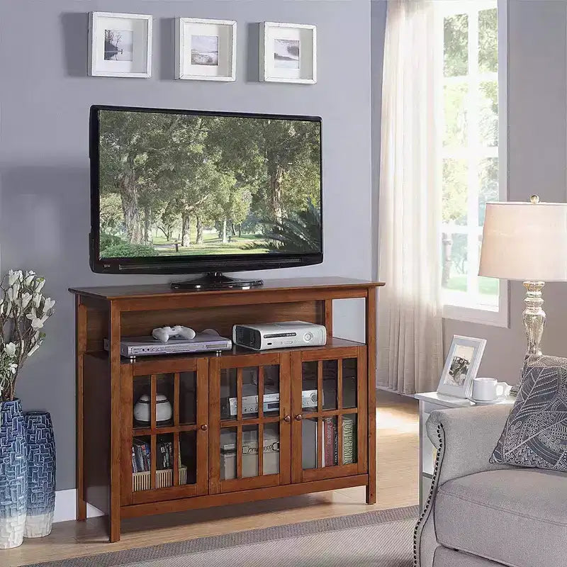 Meuble de rangement avec étagère et meuble TV pour téléviseurs jusqu’à 48